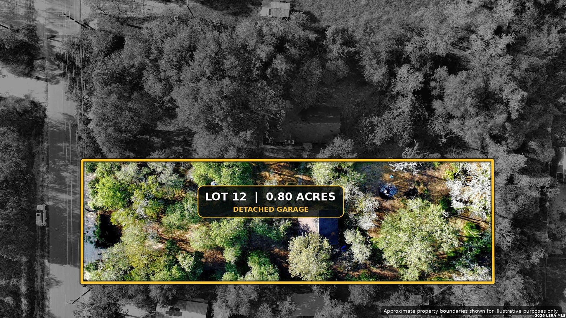 0.8 acres in Bexar County