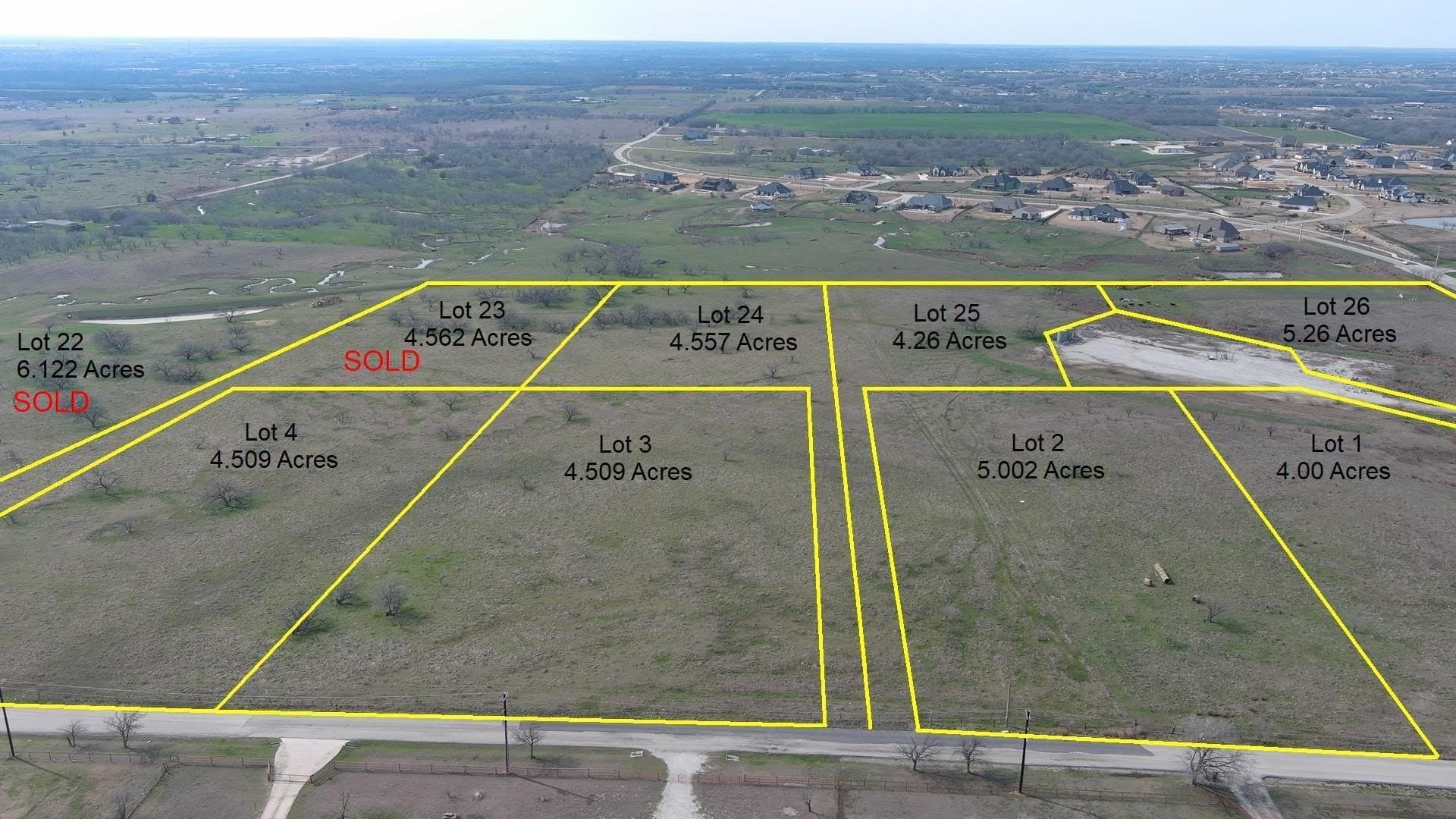 4.31 acres in Denton County