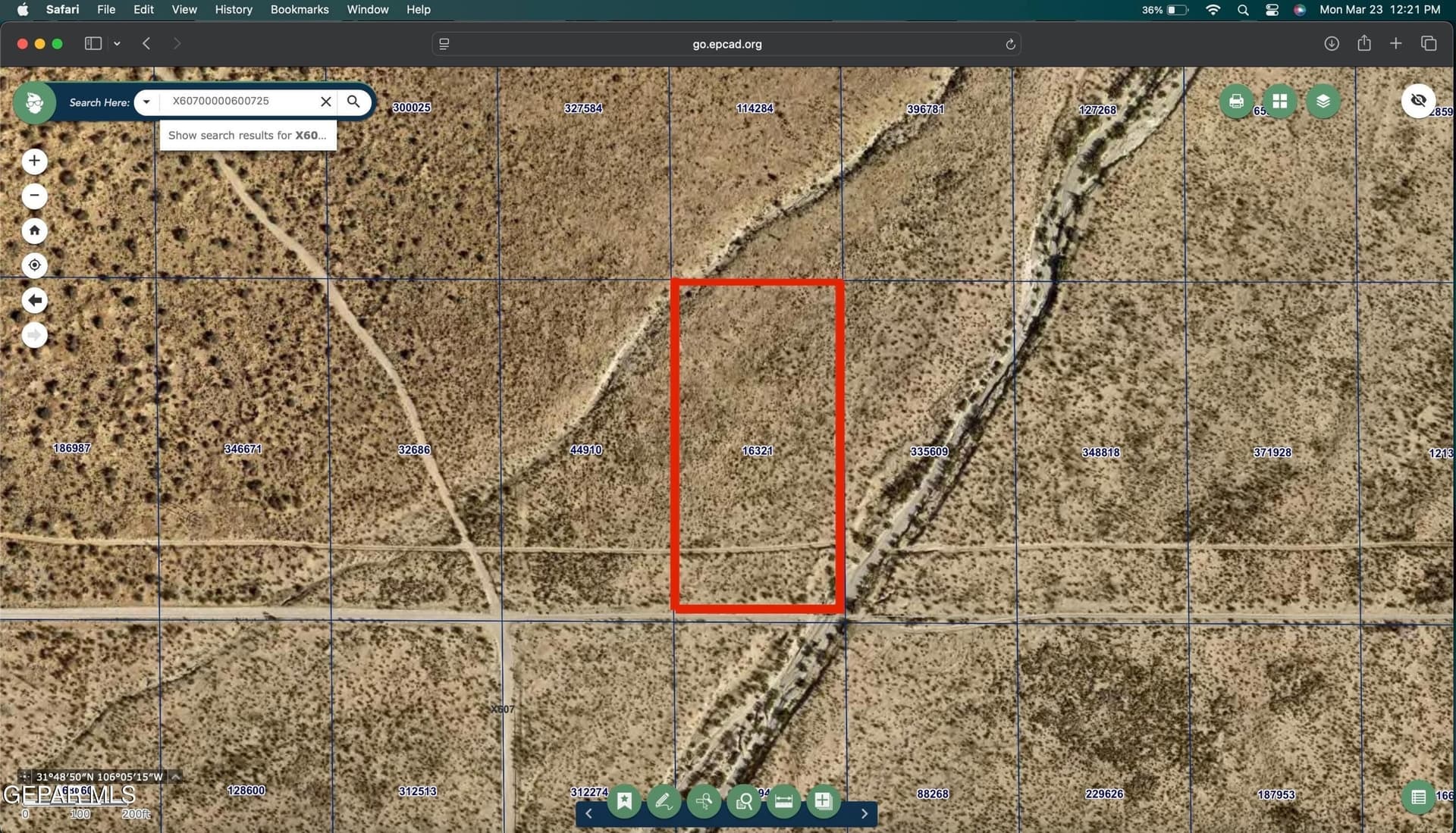 5 acres in El Paso County