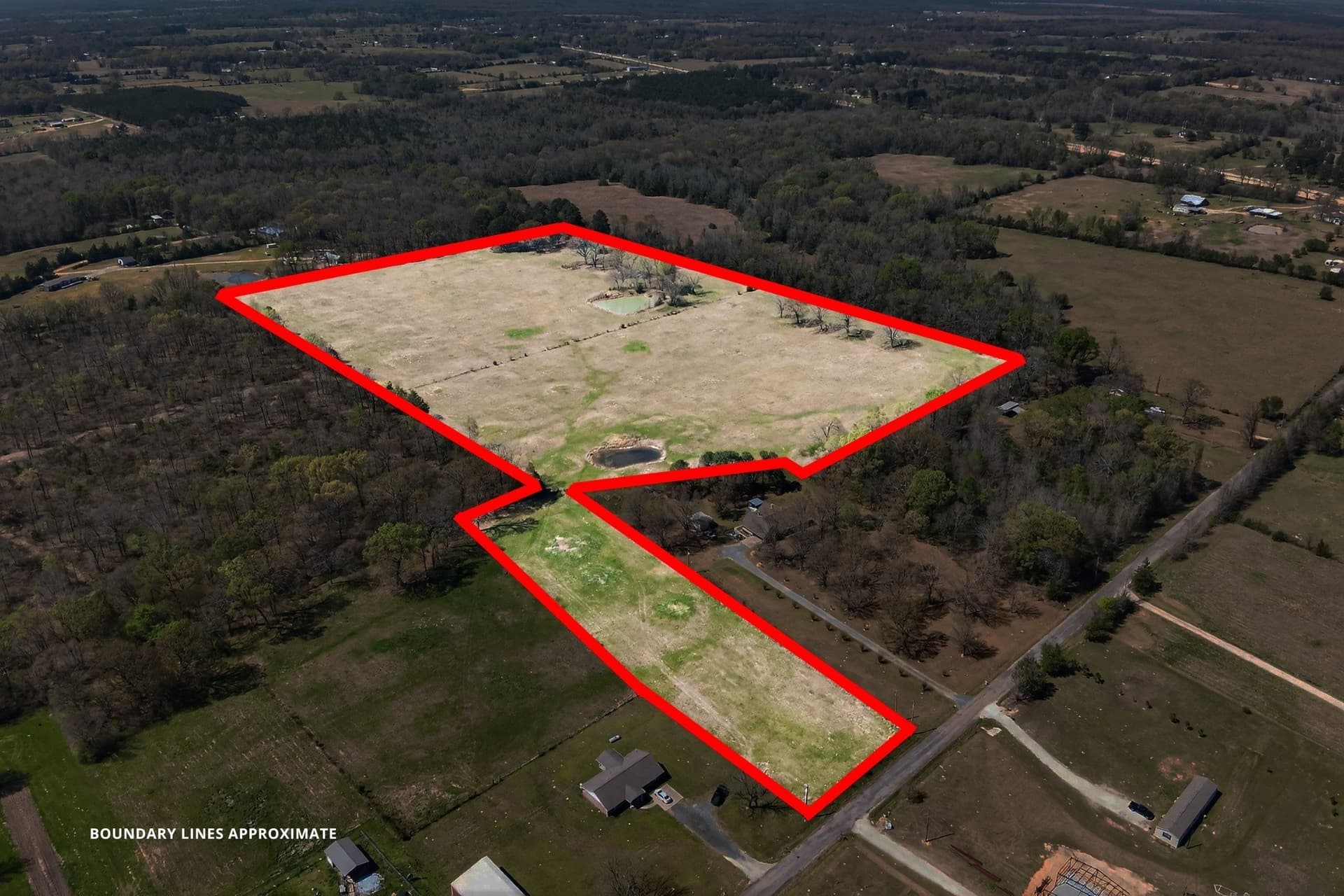 30 acres in Bowie County