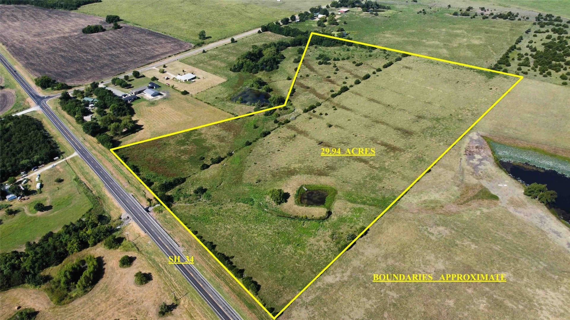 29.94 acres in Hunt County