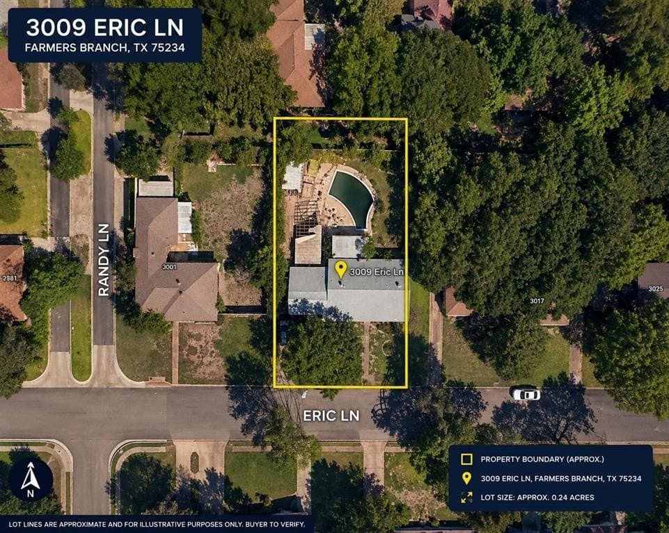 0.3 acres in Dallas County