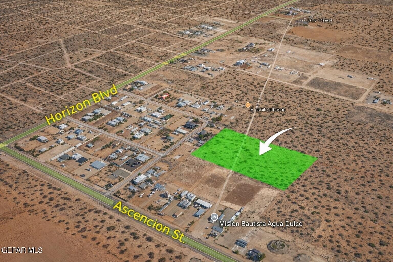 5 acres in El Paso County