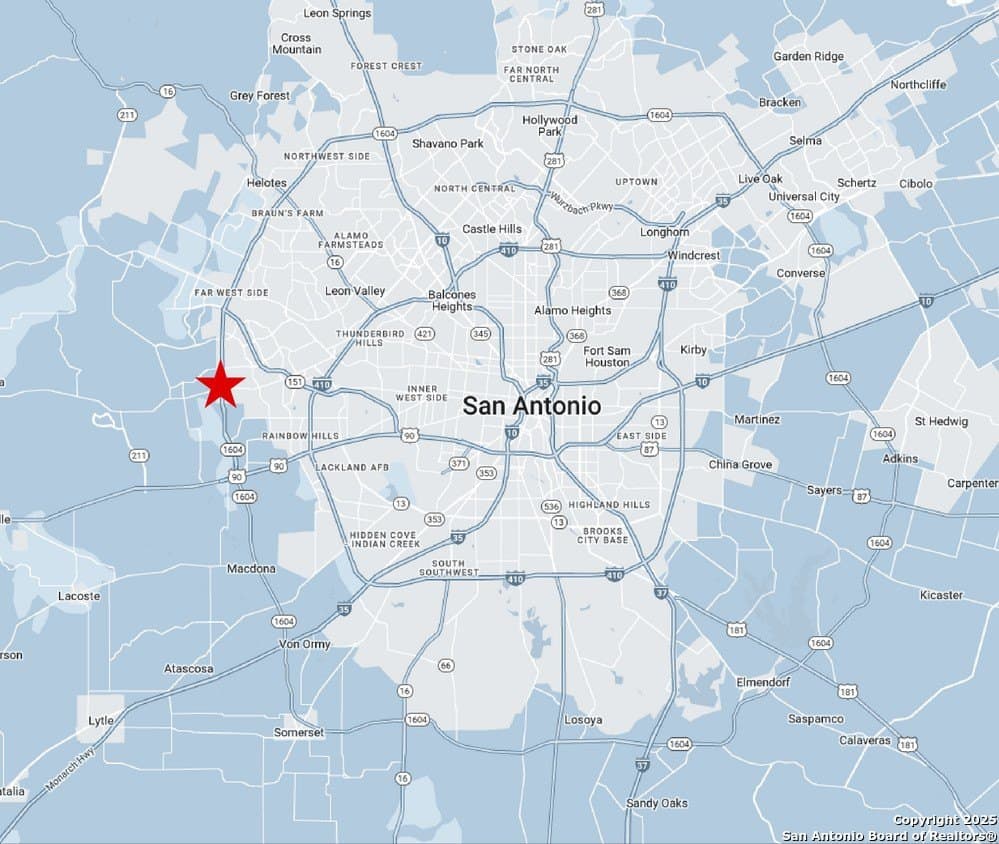 5.45 acres in Bexar County featured view