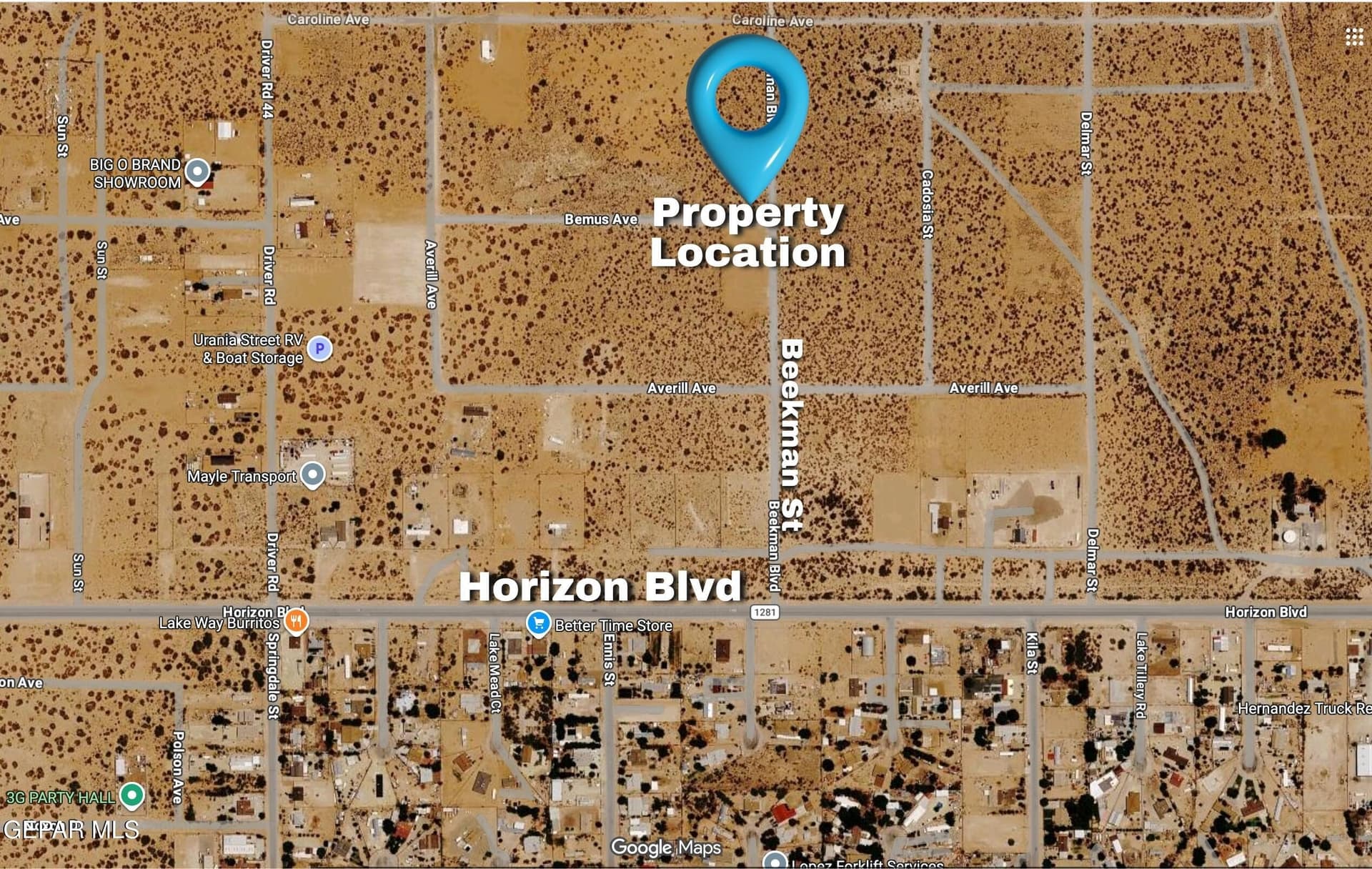 1.73 acres in El Paso County