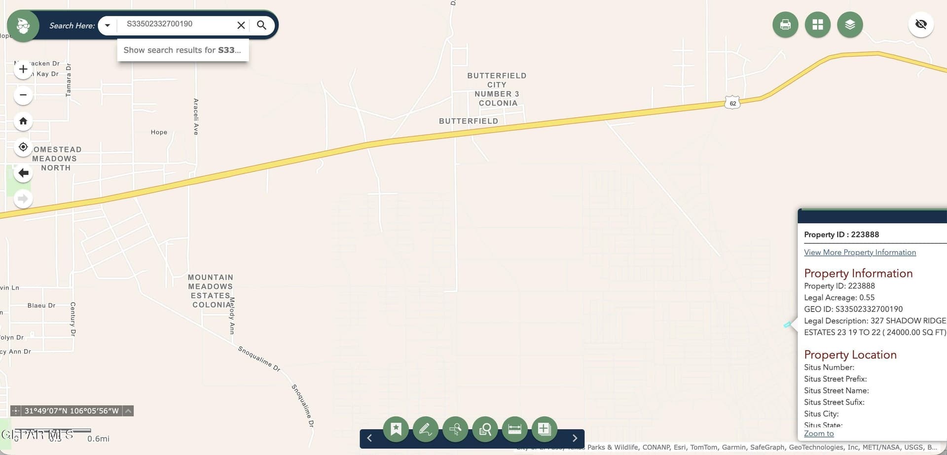 0.55 acres in El Paso County gallery image 3