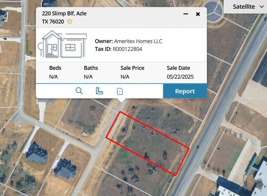 1.03 acres in Parker County