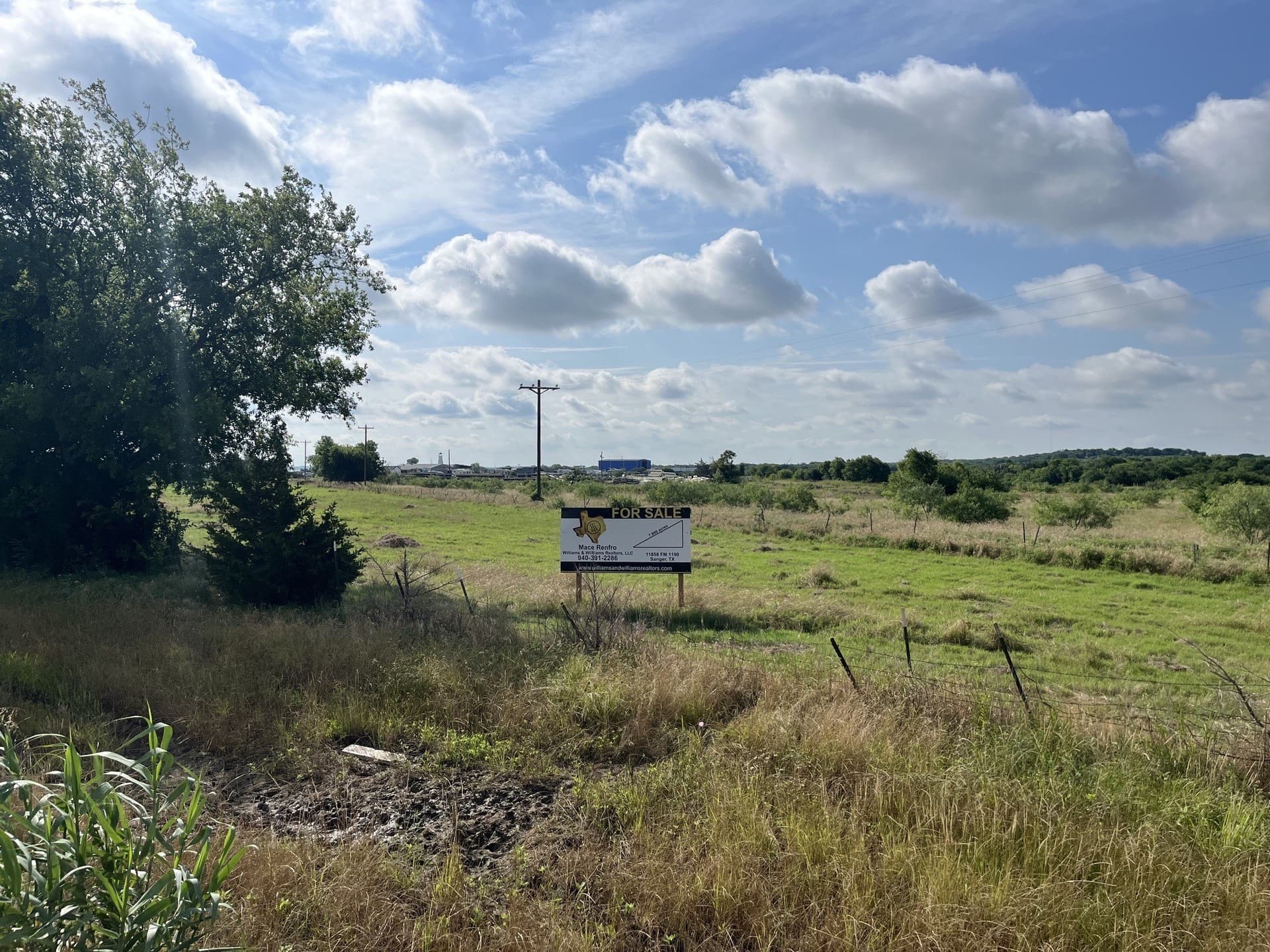 8 acres in Denton County