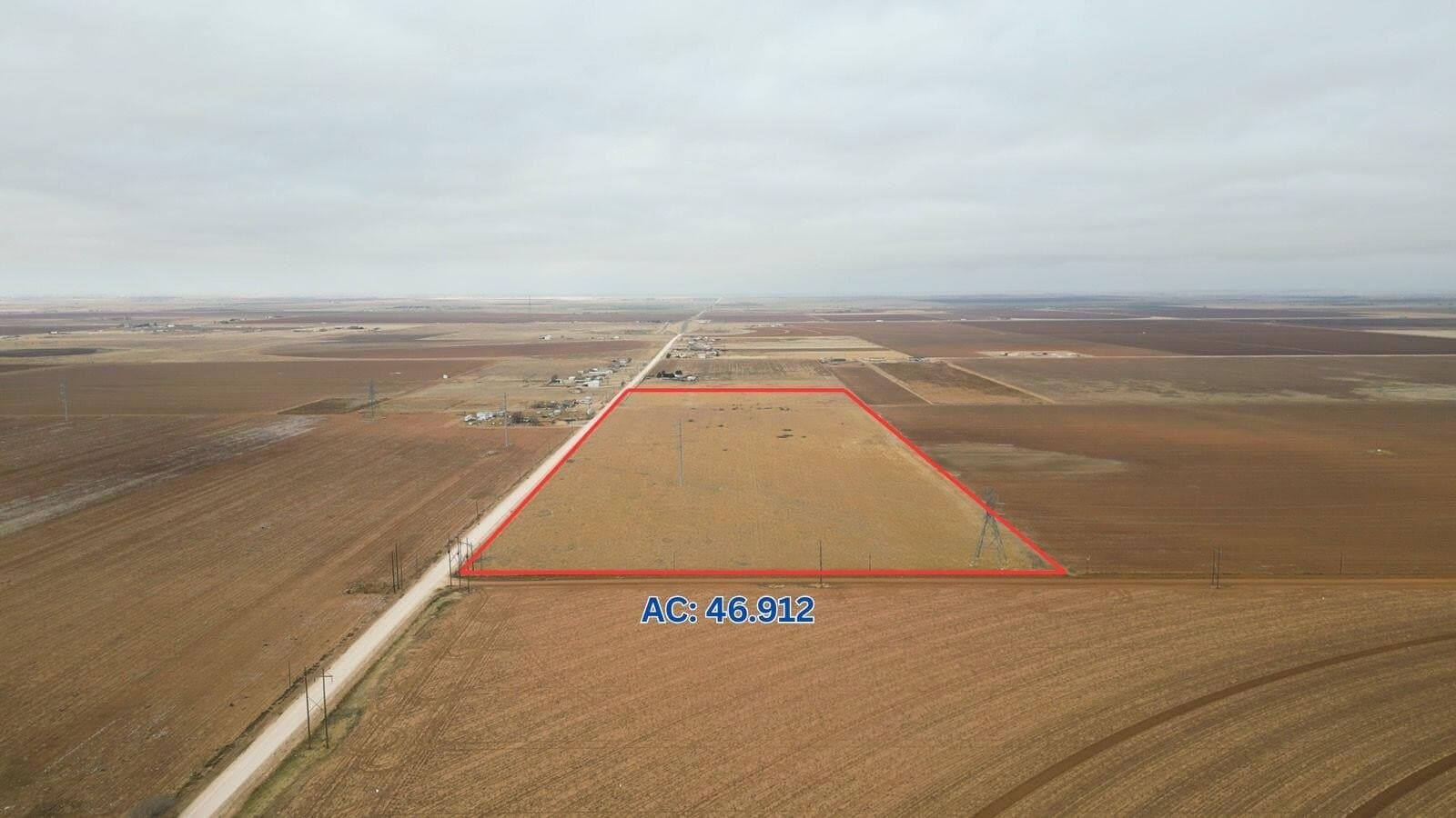 46.91 acres in Lubbock County