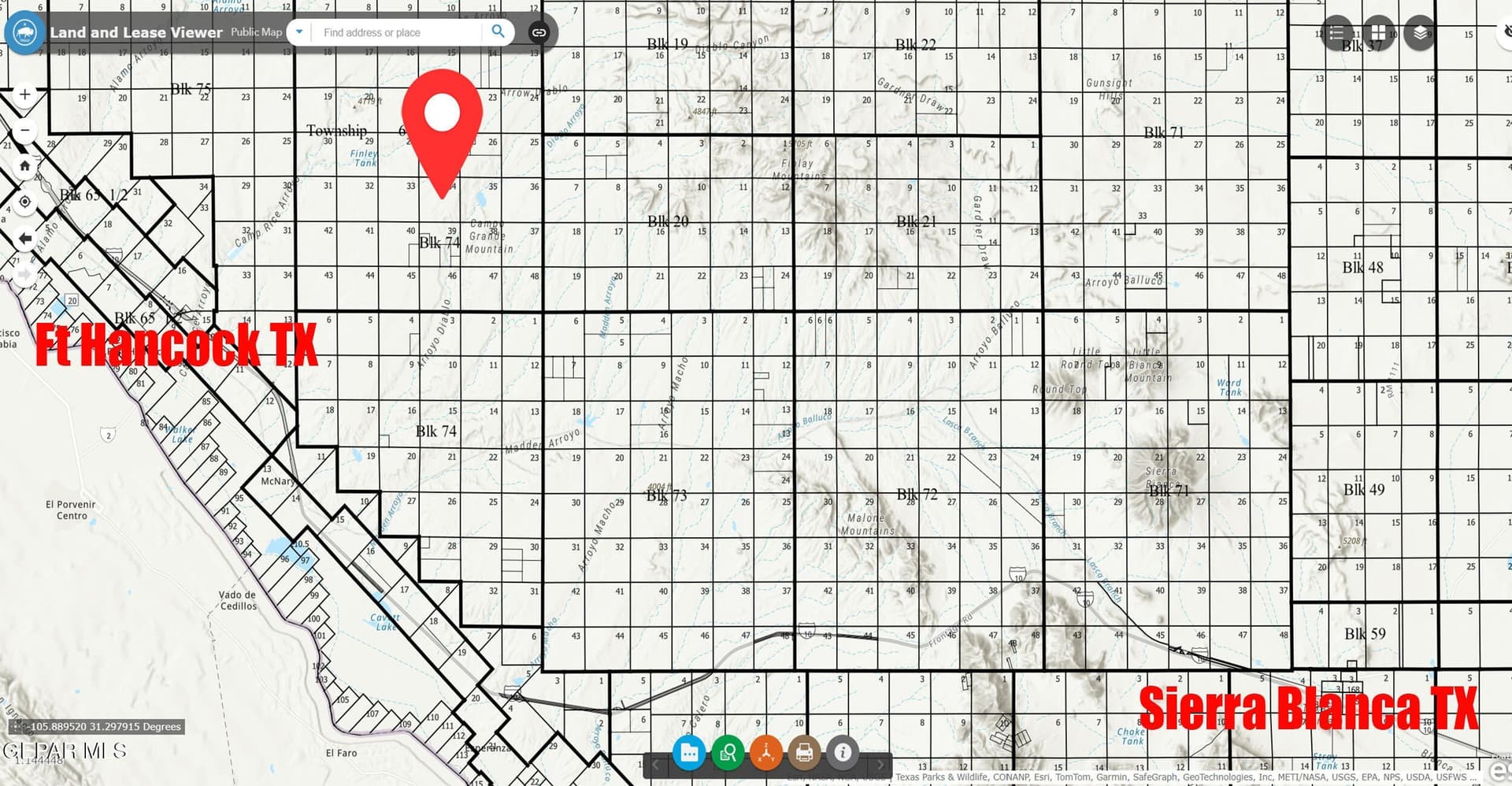 20 acres in Hudspeth County