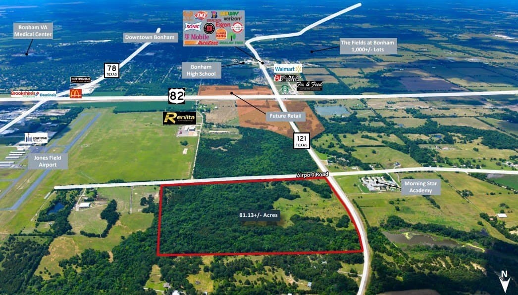 81.13 acres in Fannin County