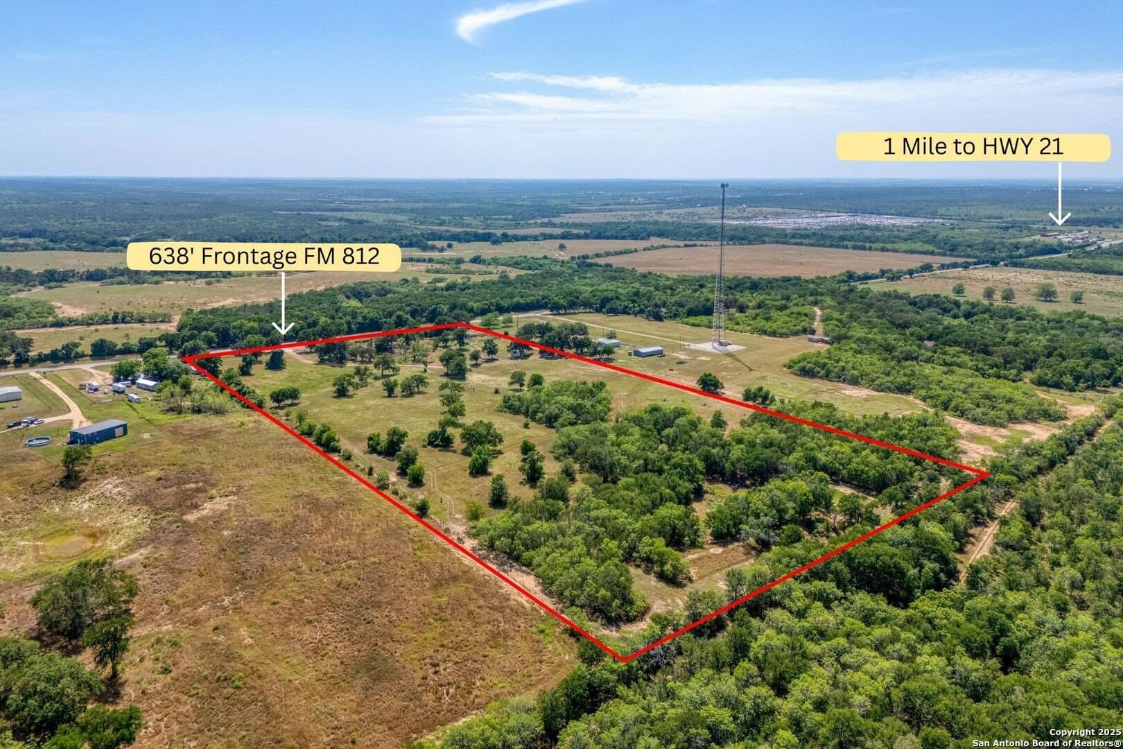 20.02 acres in Bastrop County