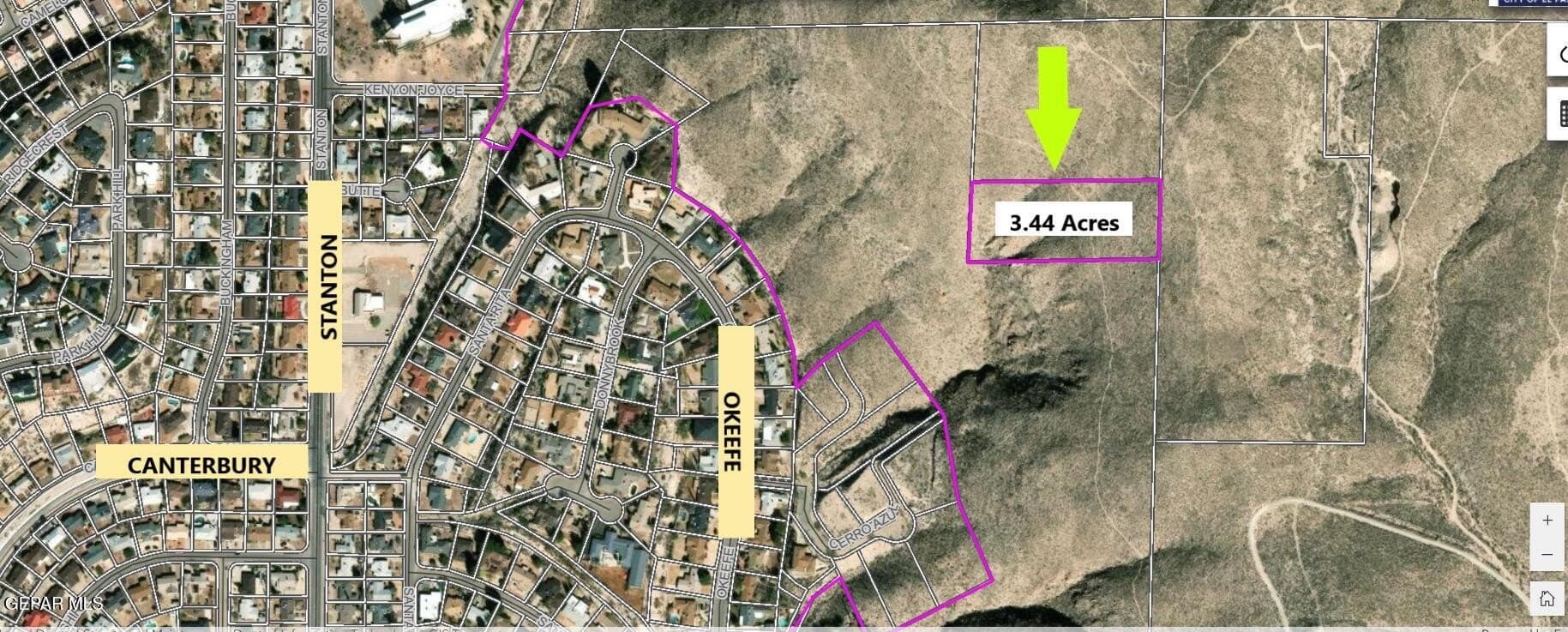 3.44 acres in El Paso County