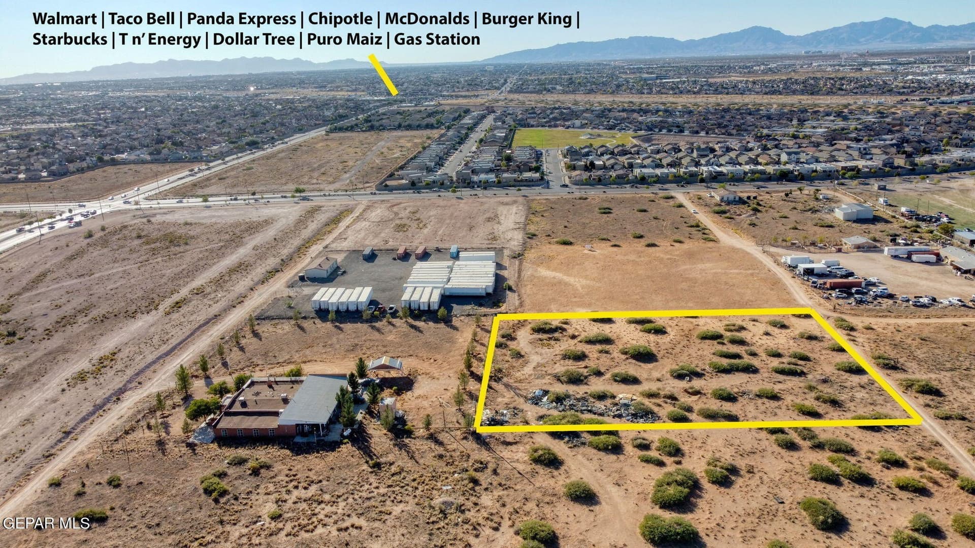 2 acres in El Paso County