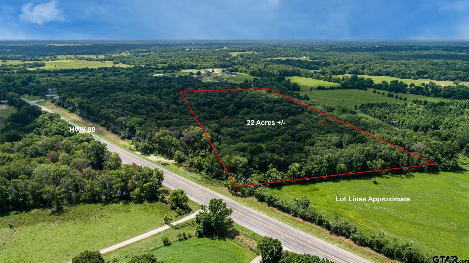21.81 acres in Van Zandt County