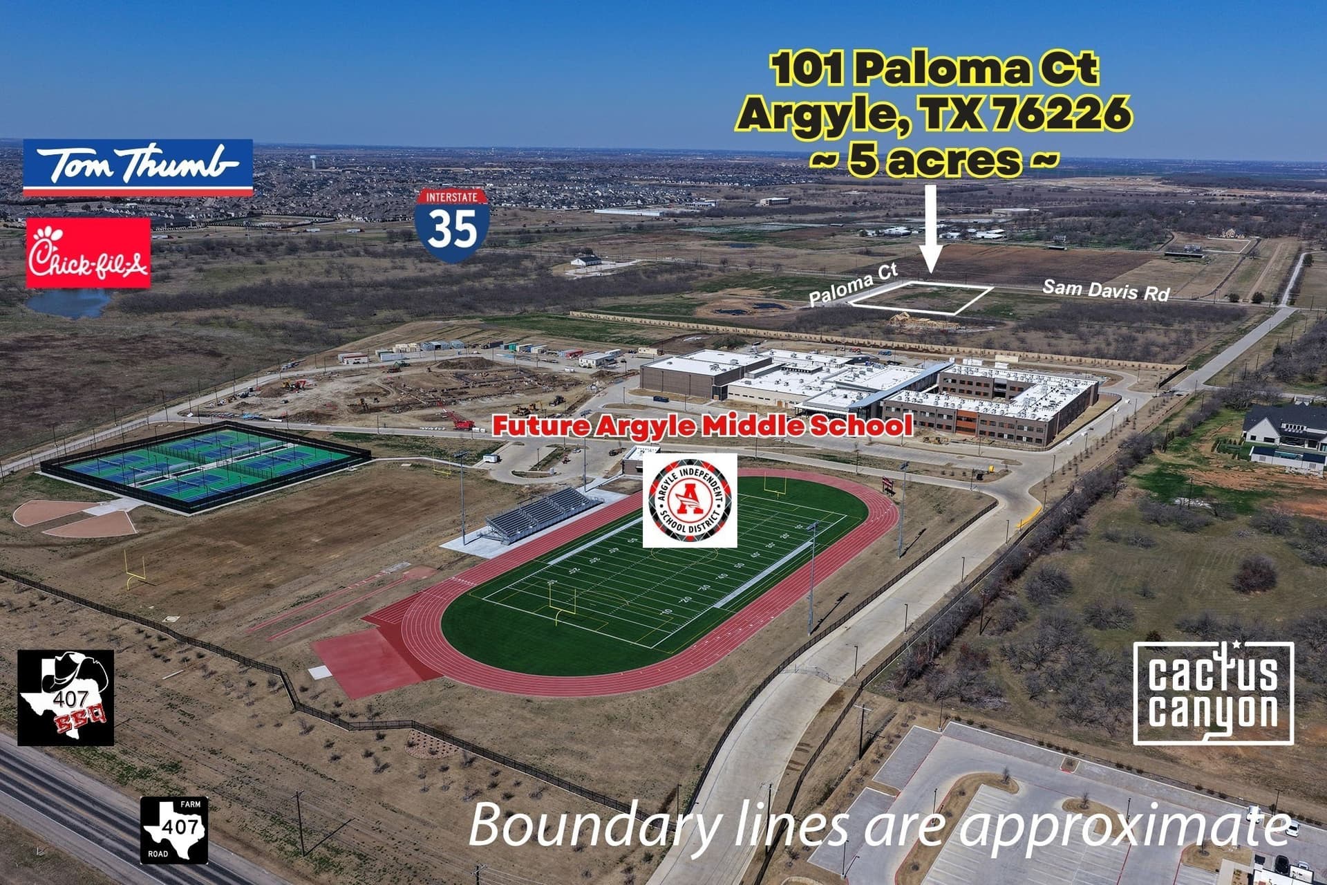 5.01 acres in Denton County - photo 3