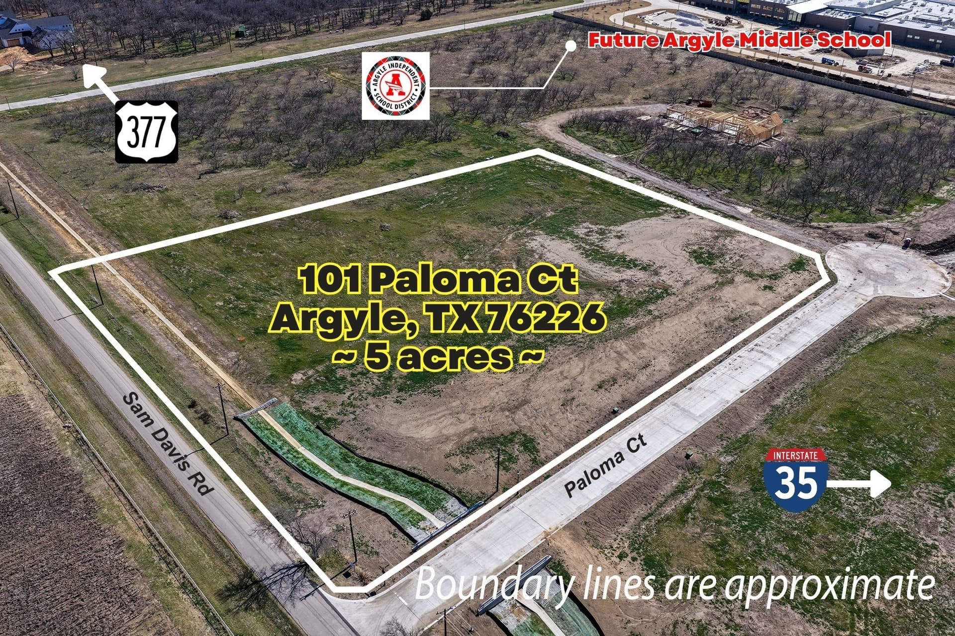 5.01 acres in Denton County gallery image 4