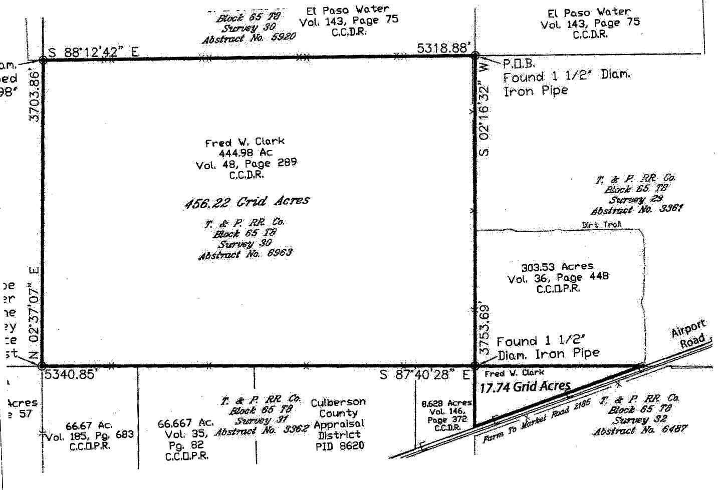 473.96 acres in Culberson County