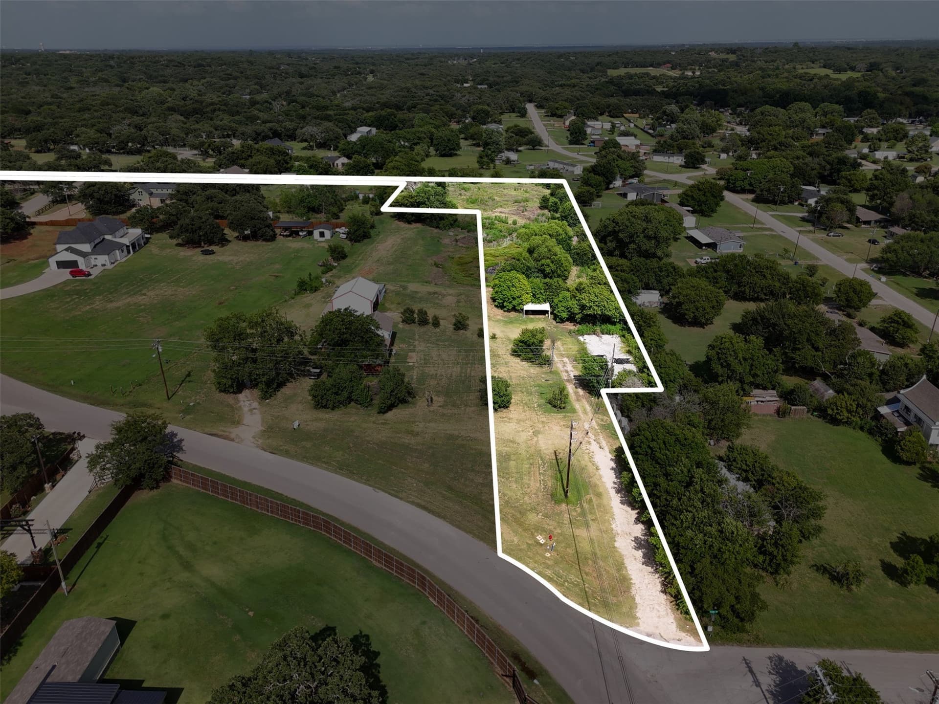 2.6 acres in Johnson County