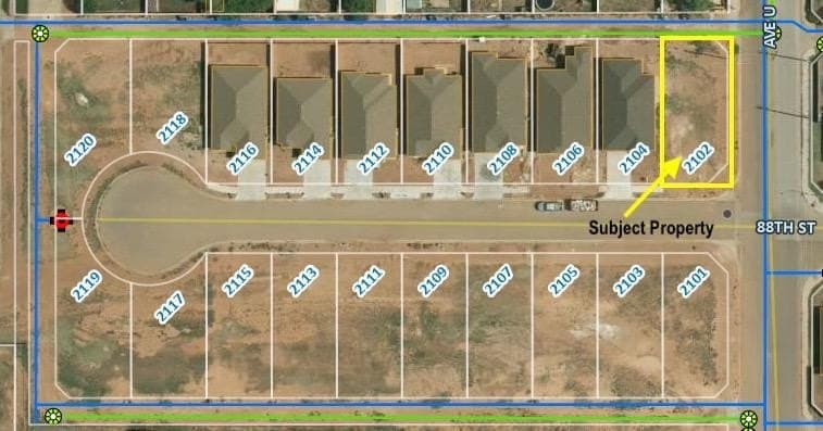 0.12 acres in Lubbock County