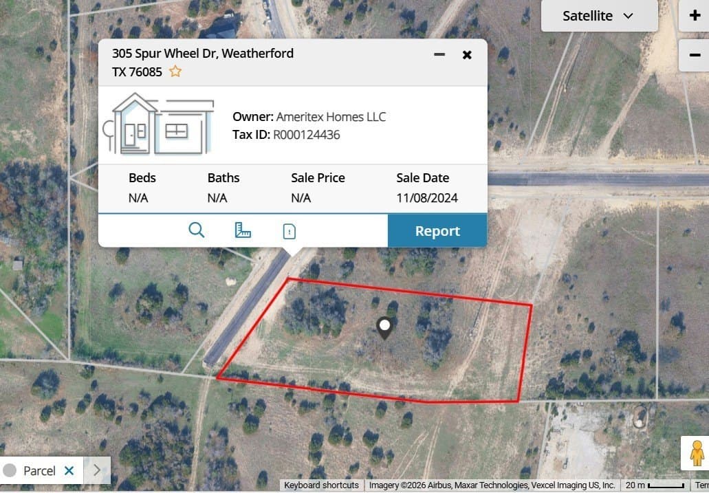 2.43 acres in Parker County