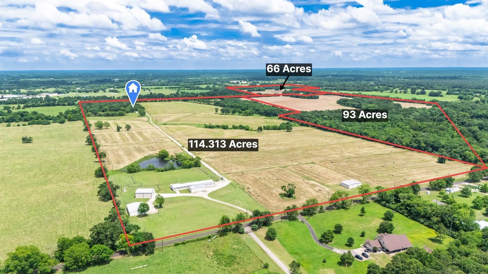114.31 acres in Hopkins County