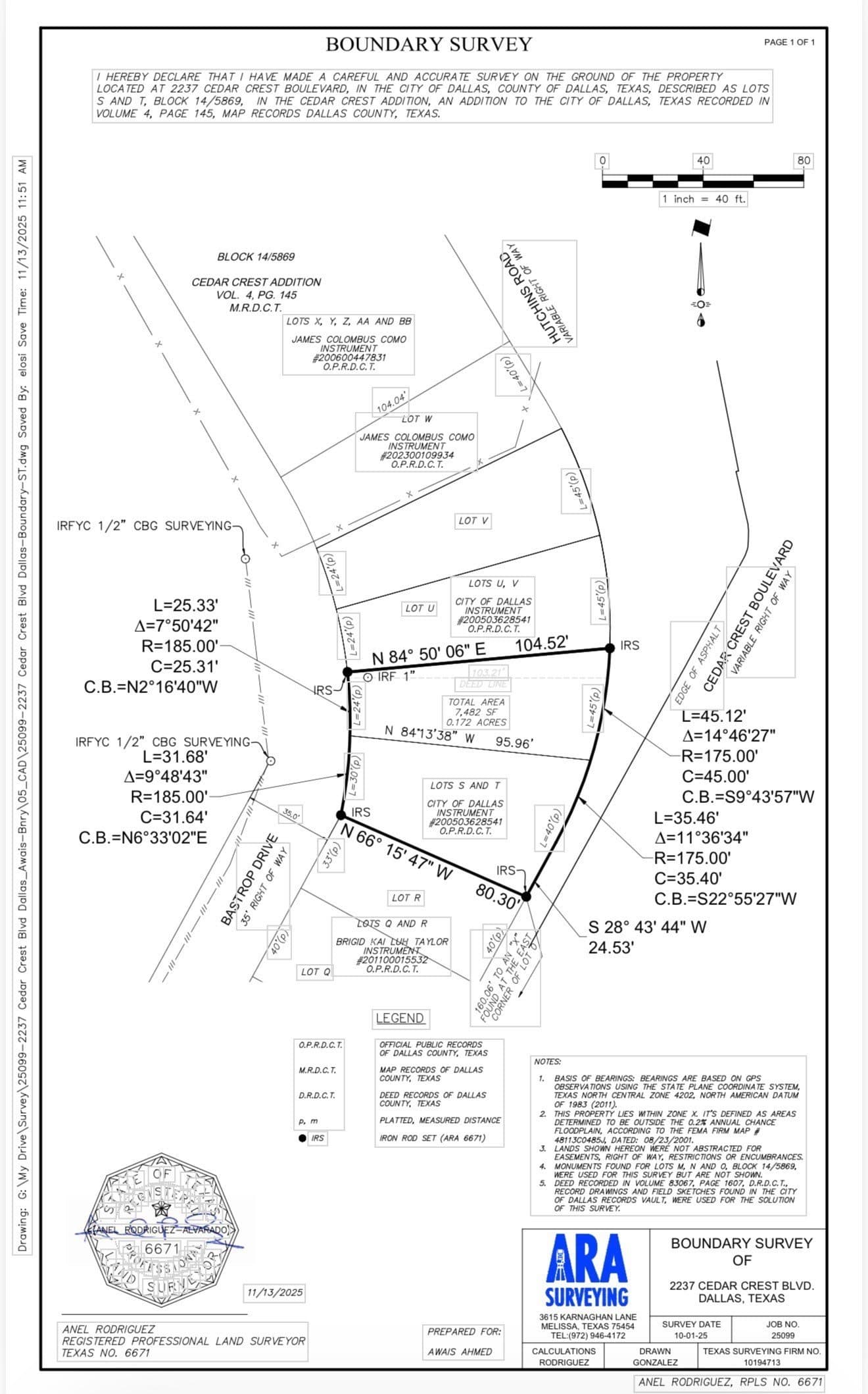 0.13 acres in Dallas County
