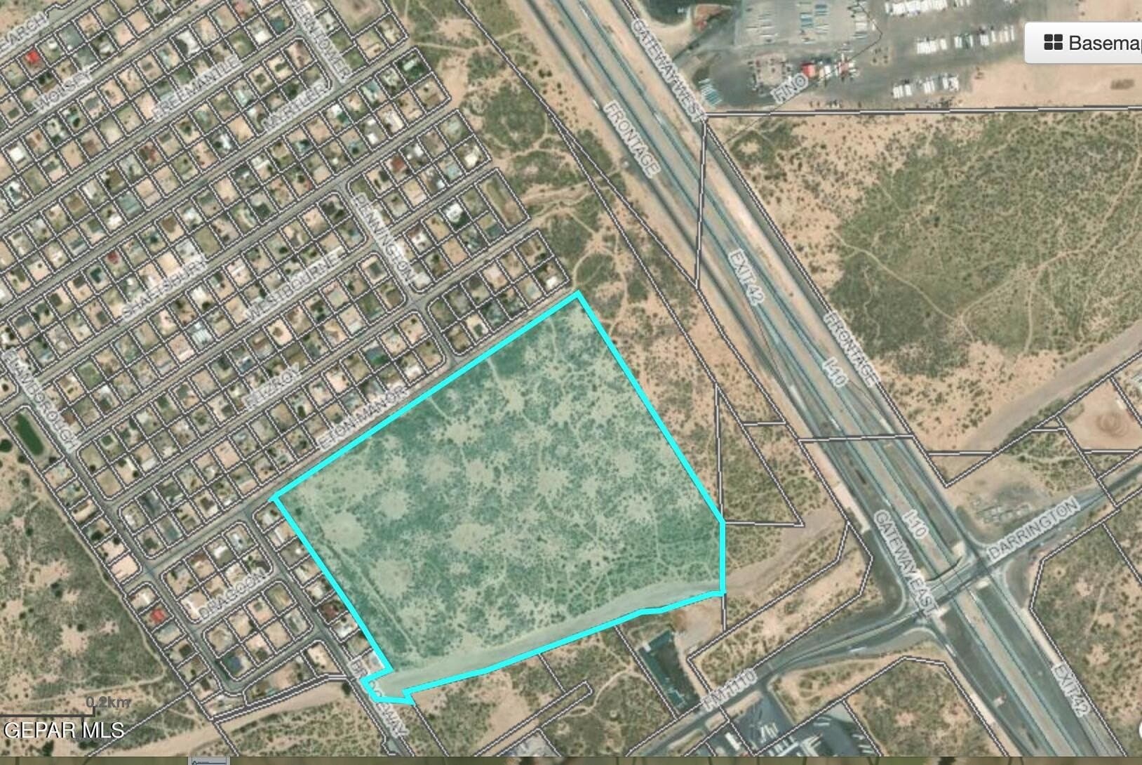 52.37 acres in El Paso County