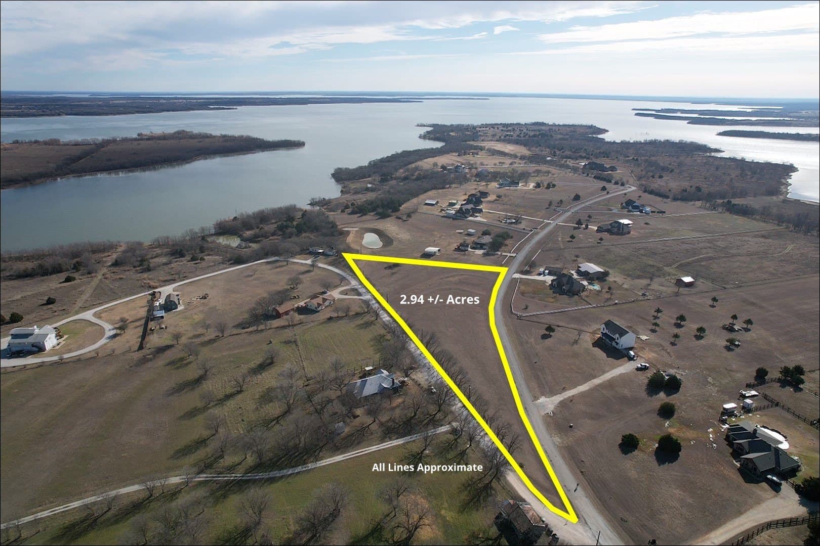 2.94 acres in Denton County