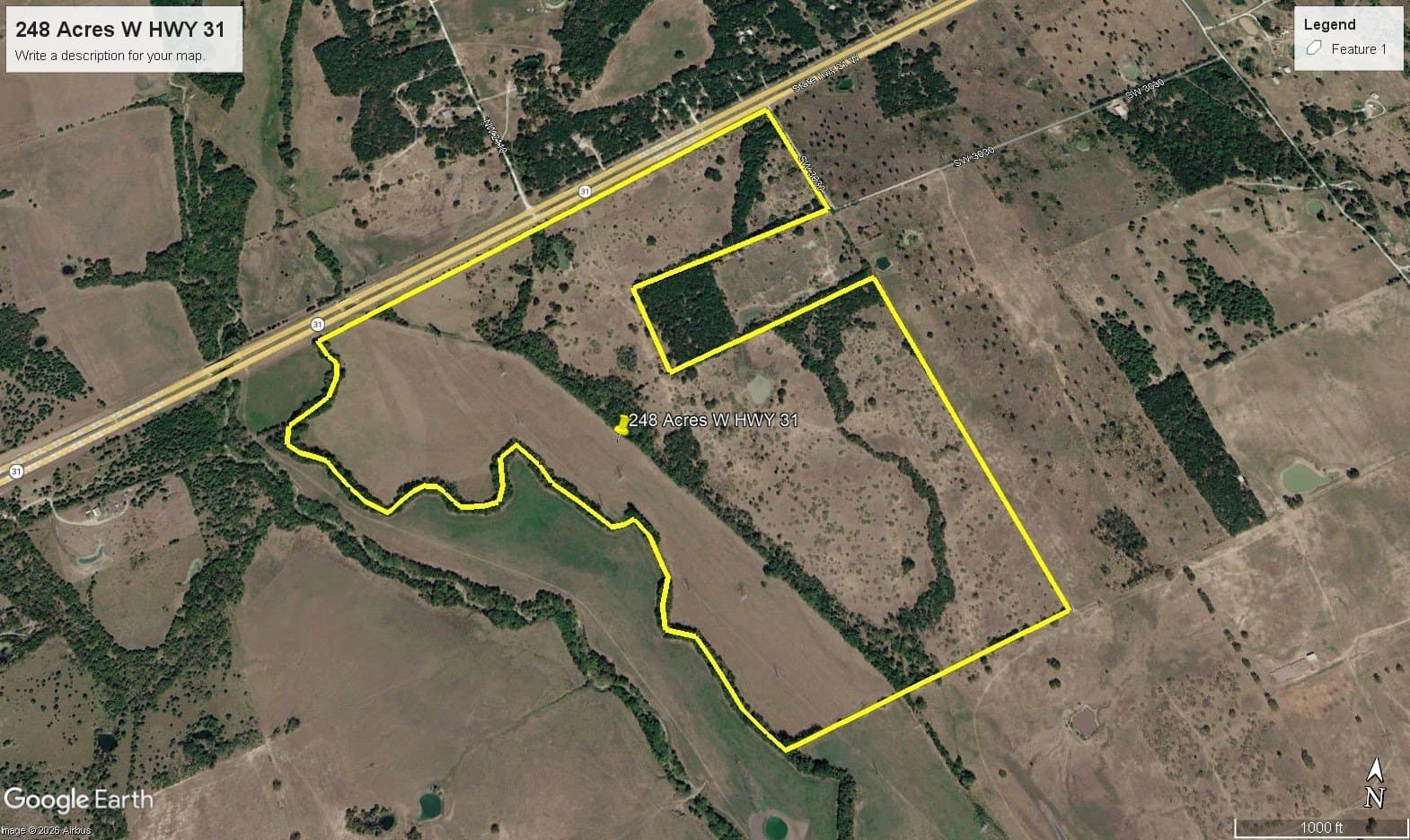 248 acres in Navarro County