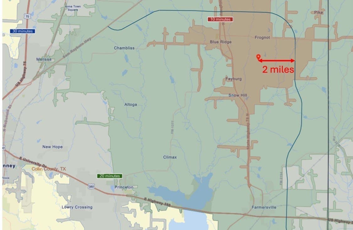 13.32 acres in Collin County gallery image 3