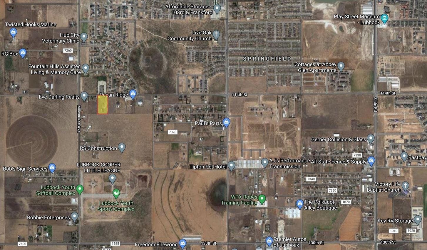 5 acres in Lubbock County