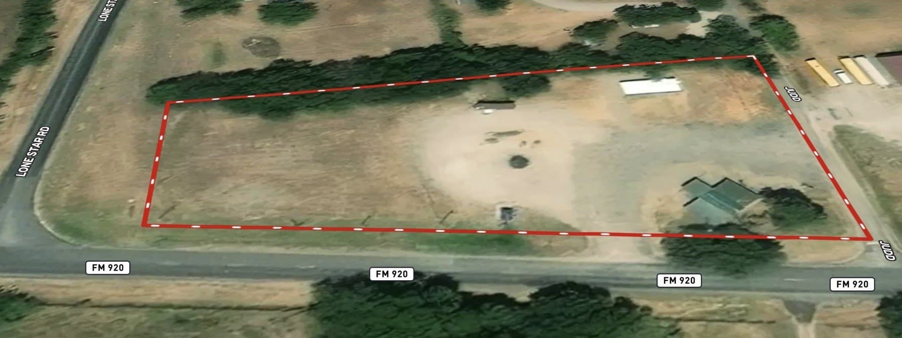 1.66 acres in Parker County