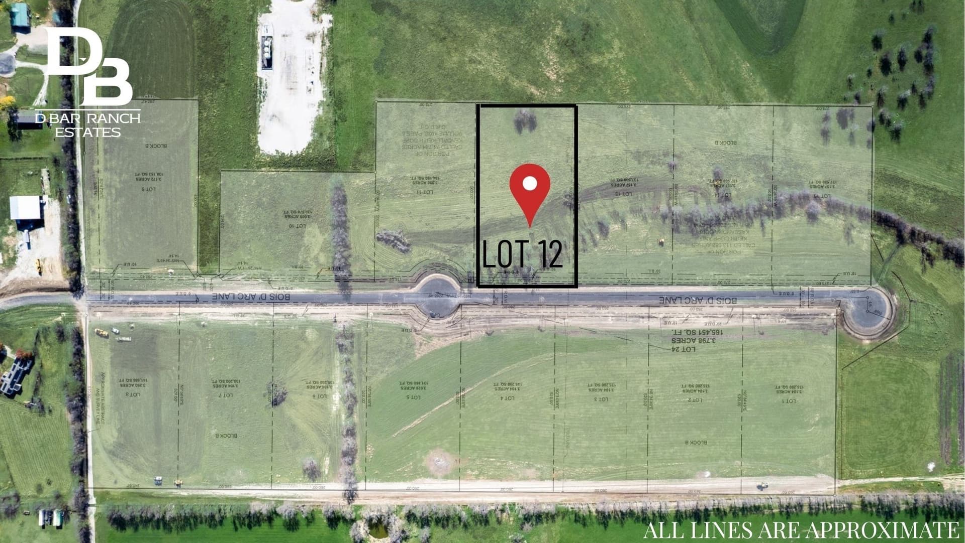 3.1 acres in Denton County