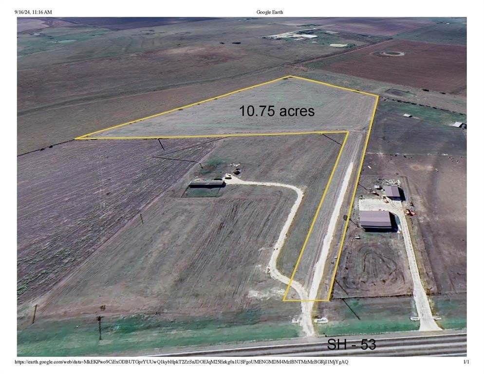 10.75 acres in Falls County