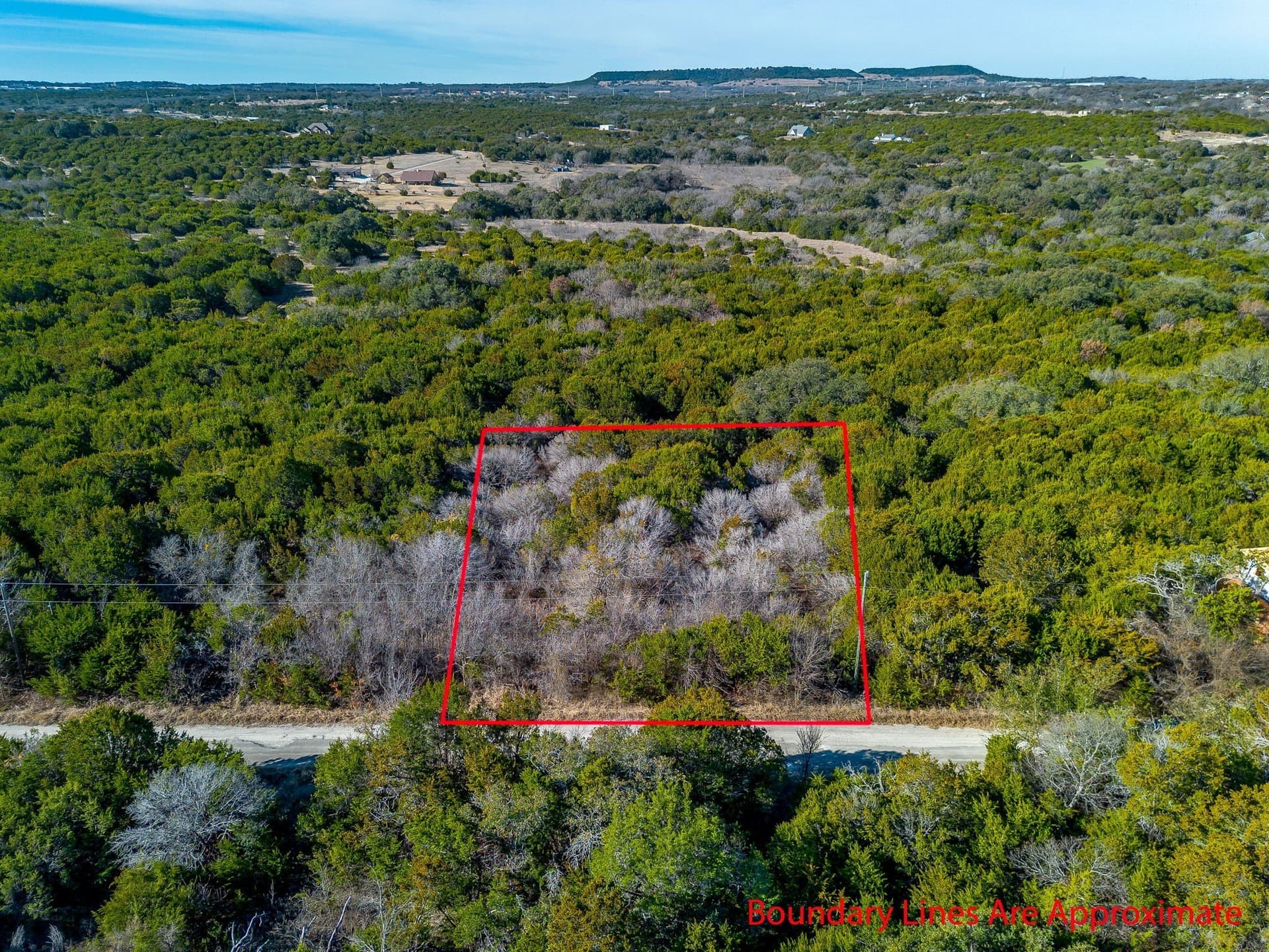 0.03 acres in Hood County