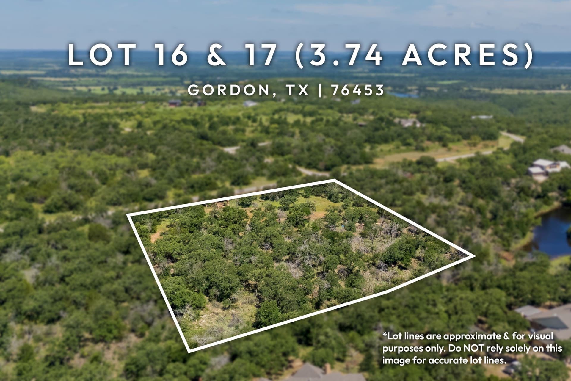 3.74 acres in Palo Pinto County