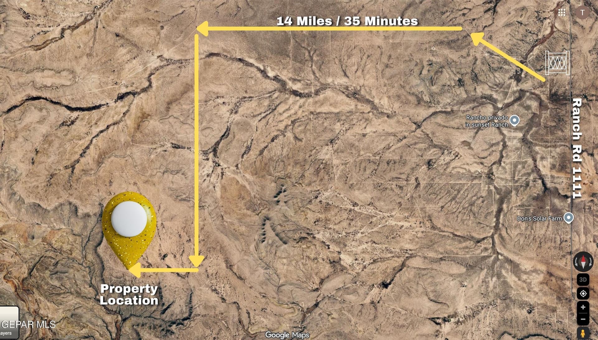 53 acres in Hudspeth County