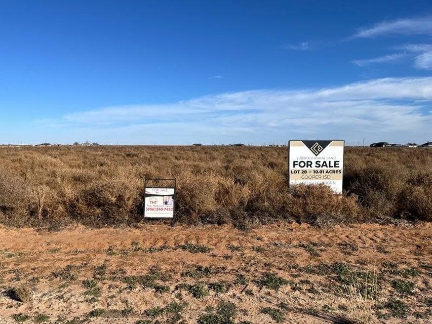 10.01 acres in Lubbock County