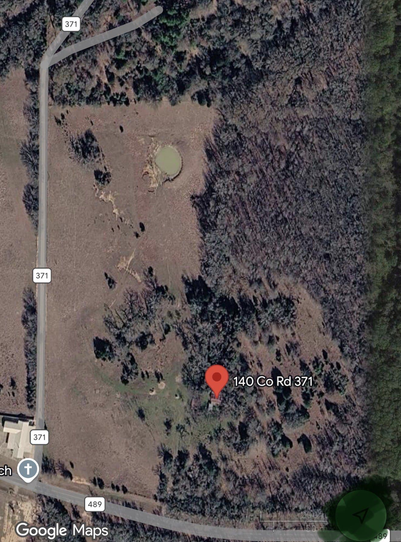 16 acres in Freestone County
