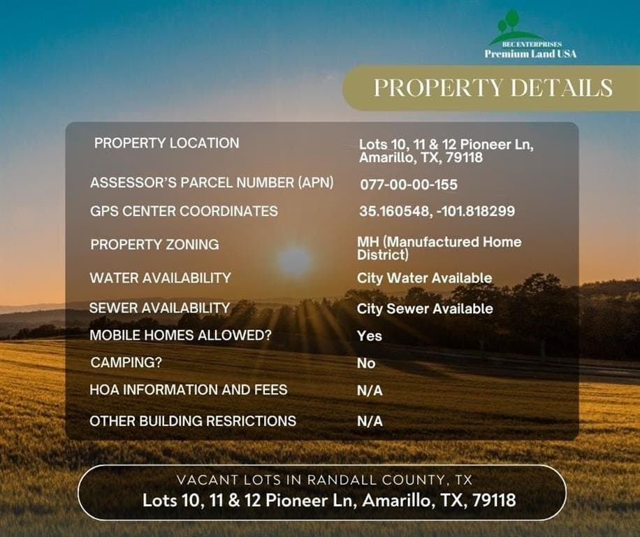 1.61 acres in Randall County gallery image 3