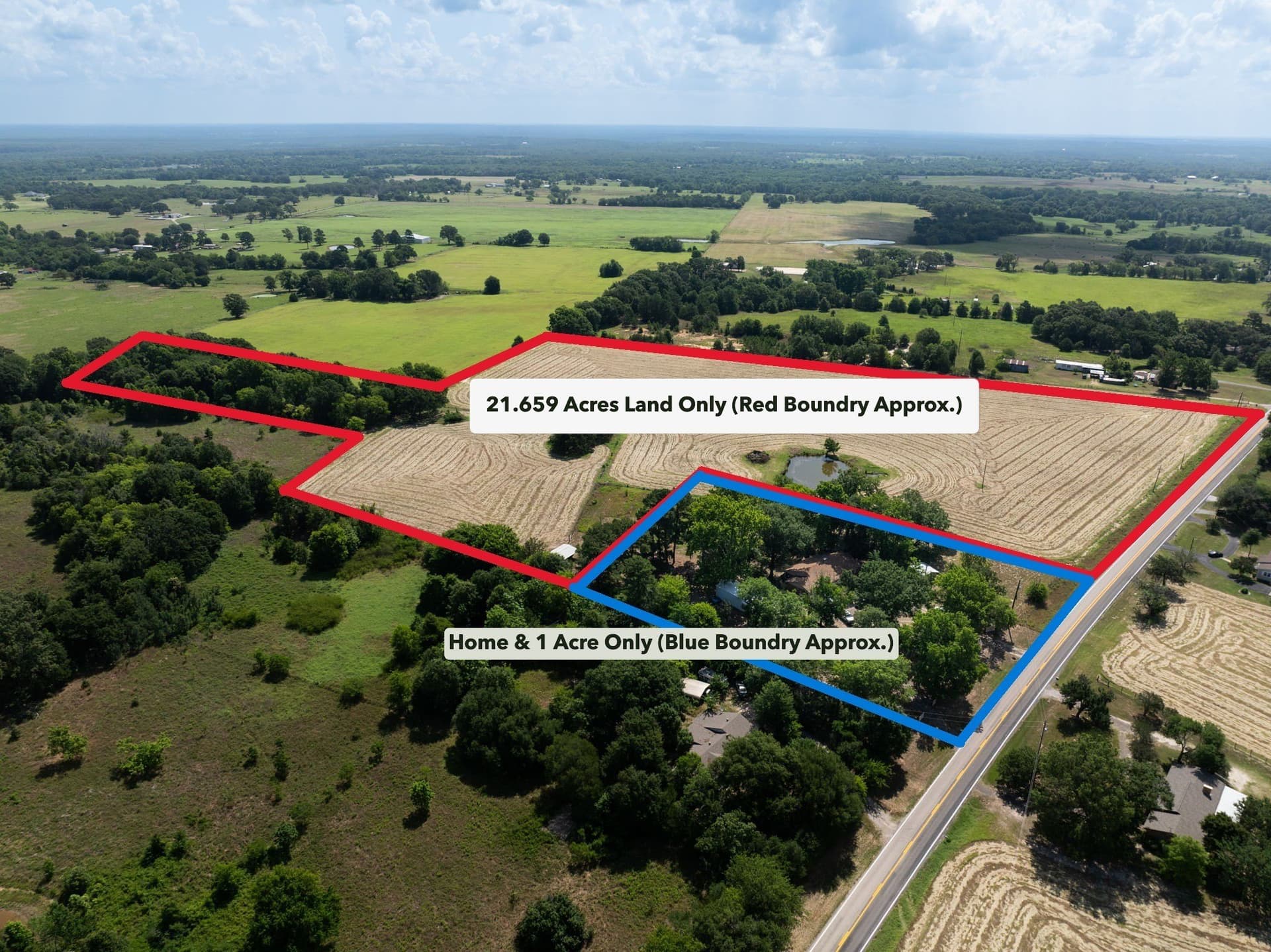 21.66 acres in Van Zandt County