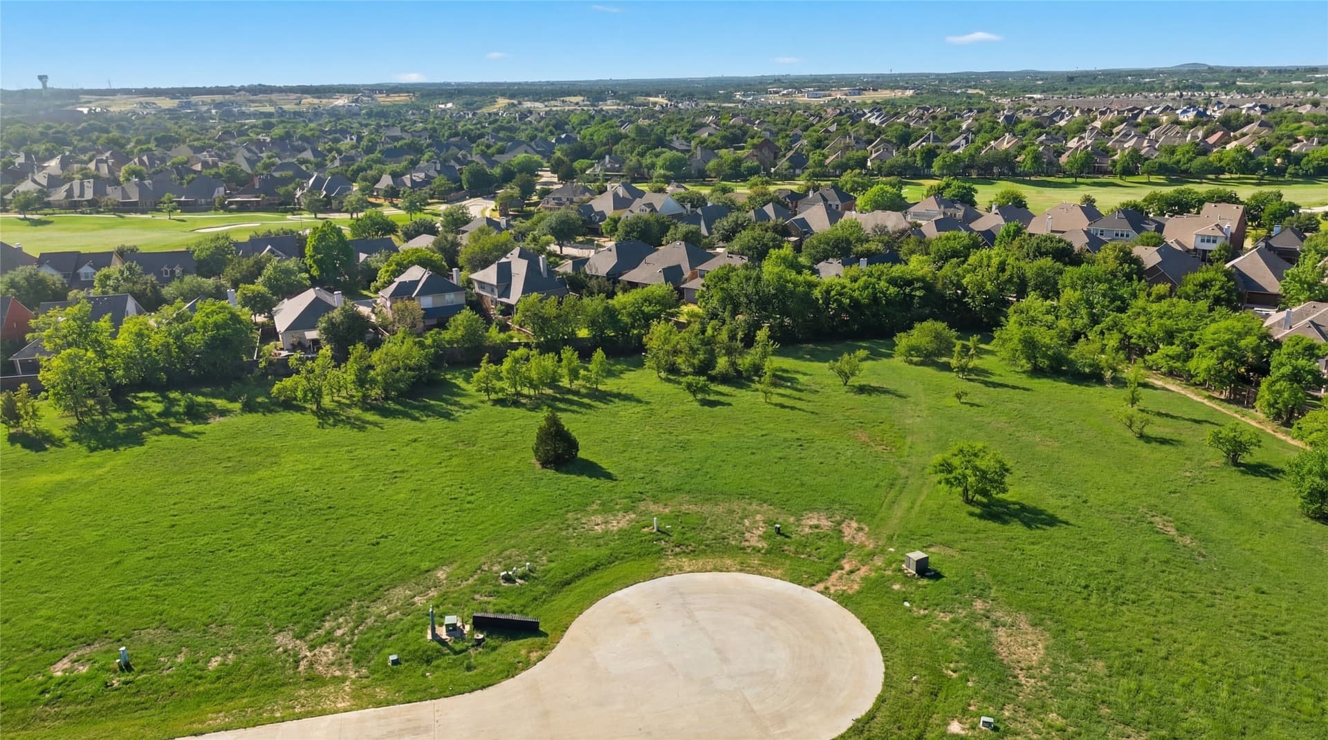 1.04 acres in Denton County