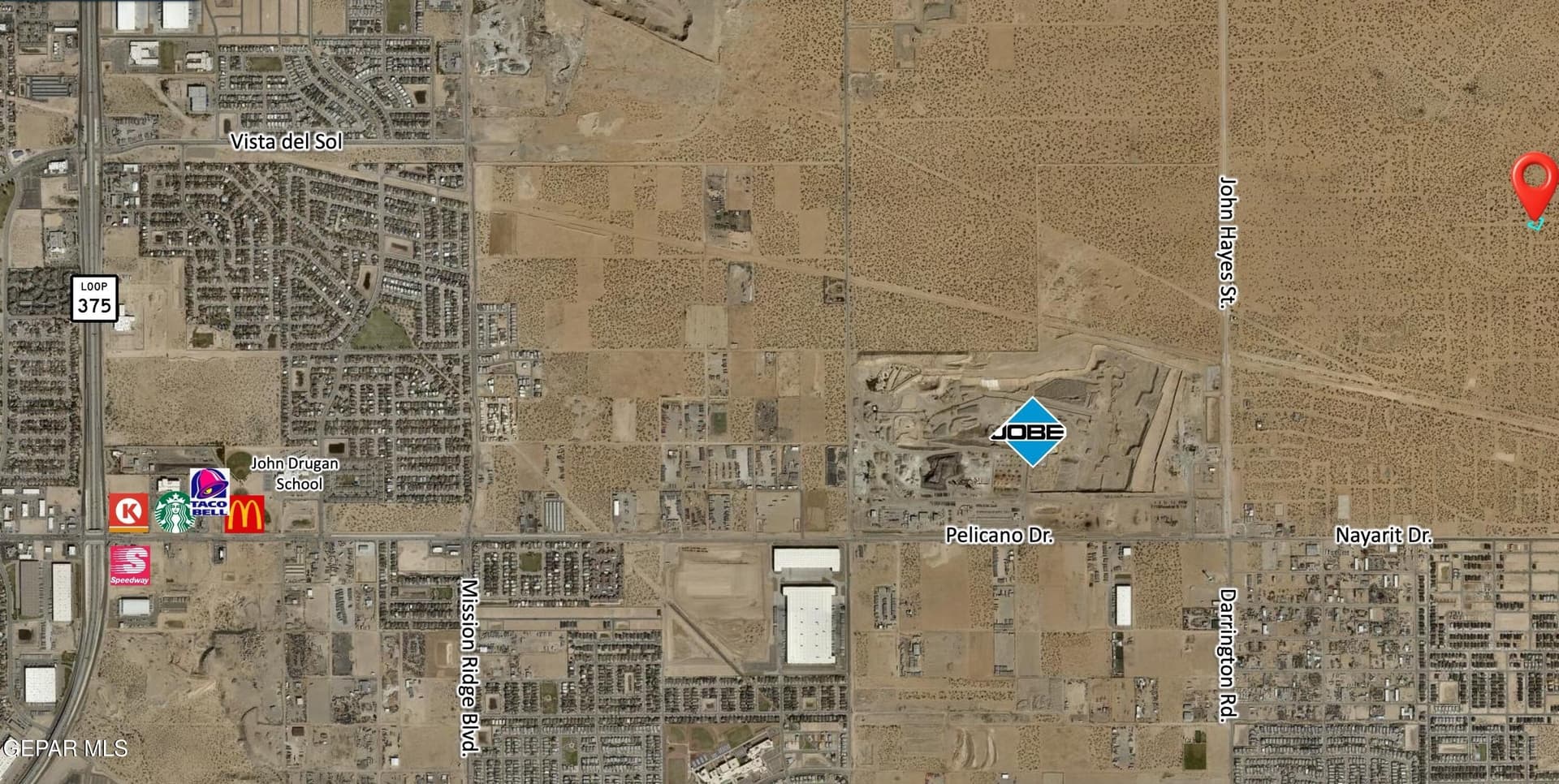 0.36 acres in El Paso County
