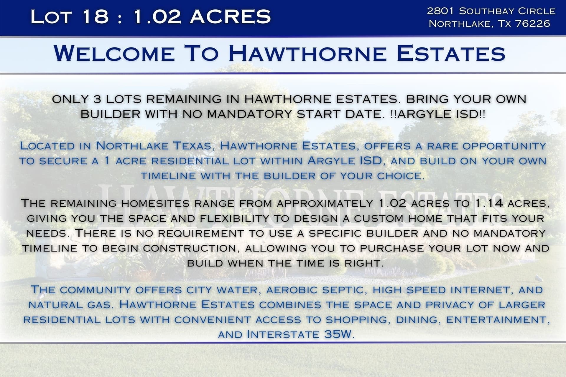1.02 acres in Denton County - photo 5