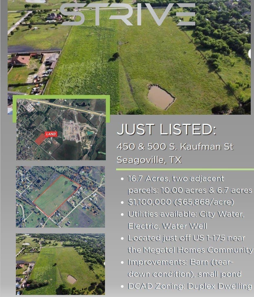 16.7 acres in Dallas County