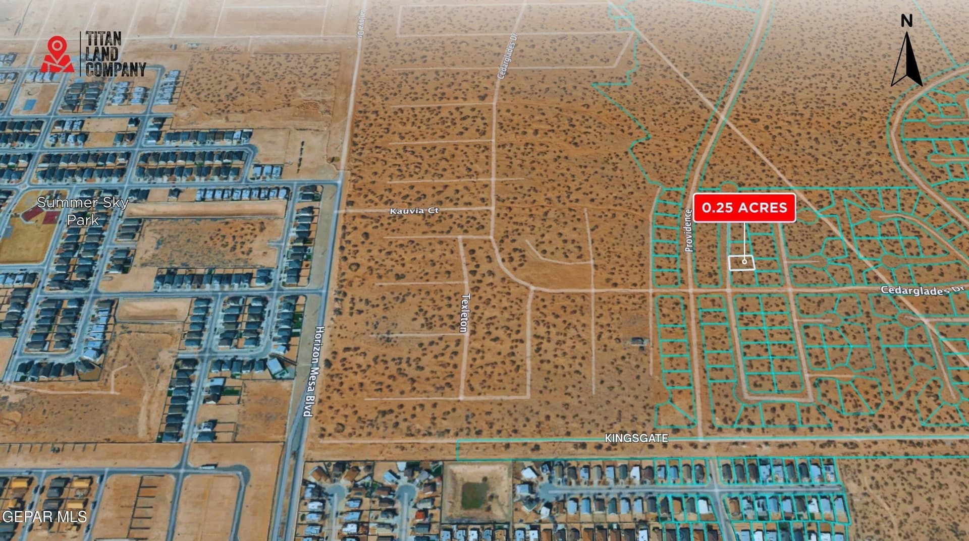 0.25 acres in El Paso County featured view