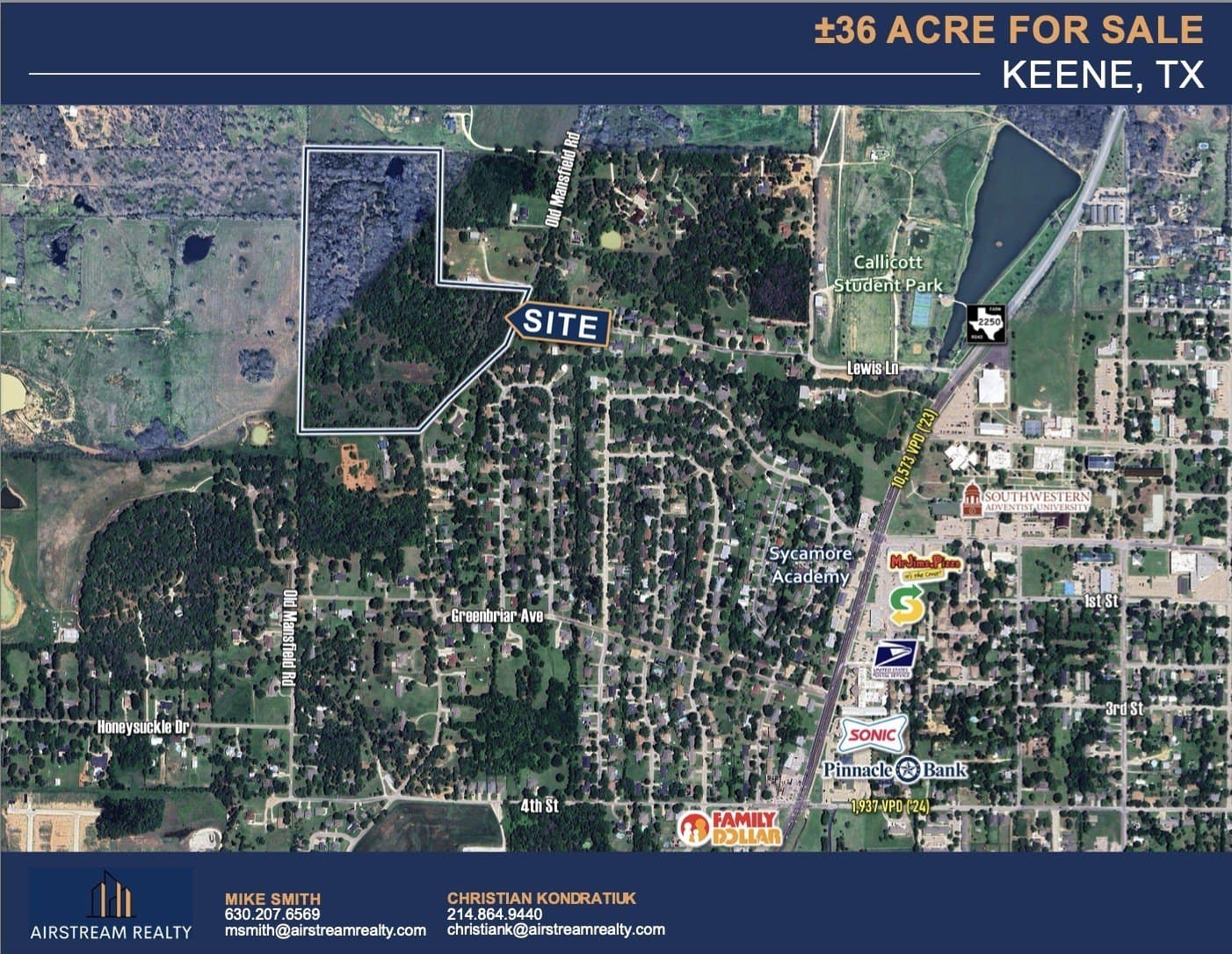 35.68 acres in Johnson County