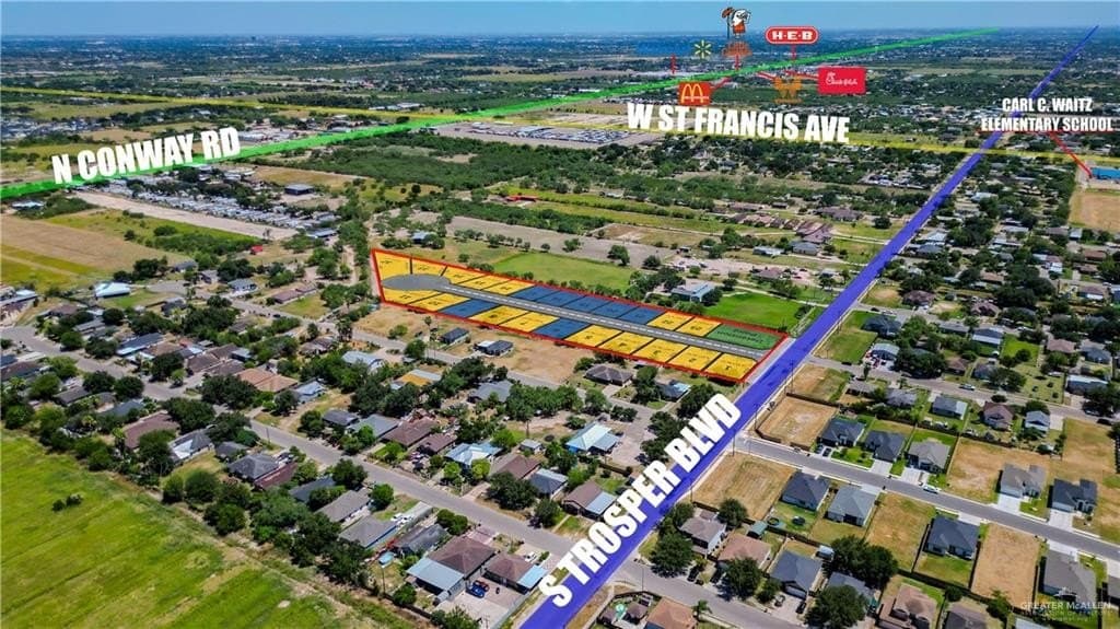 0.14 acres in Hidalgo County