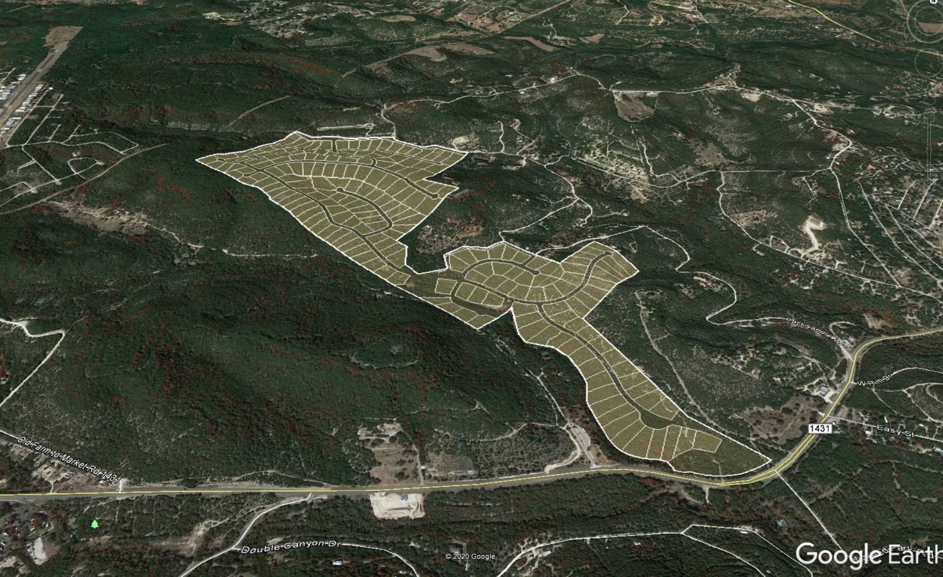 299.9 acres in Travis County
